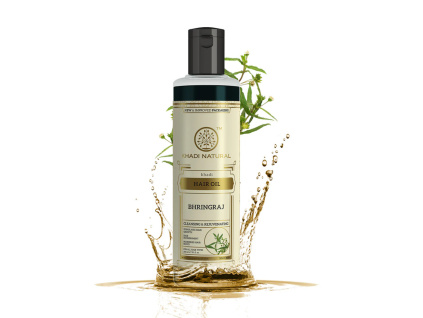 Vlasový olej Bhringraj, 210 ml, Khadi Natural