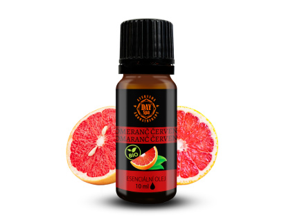 BIO 100% Esenciální olej Pomeranč červený, 10 ml, Day Spa