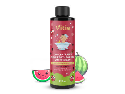 Přírodní Dětská pěna do koupele Meloun, 225 ml, Vitie