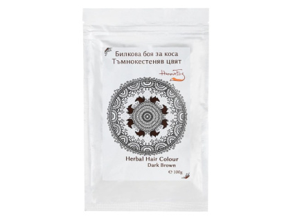 HENNA FOX Bara vlasy TMAVE HNEDA 100g