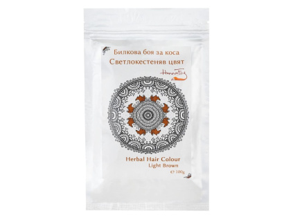 HENNA FOX Bara vlasy SVETLE HNEDA 100g