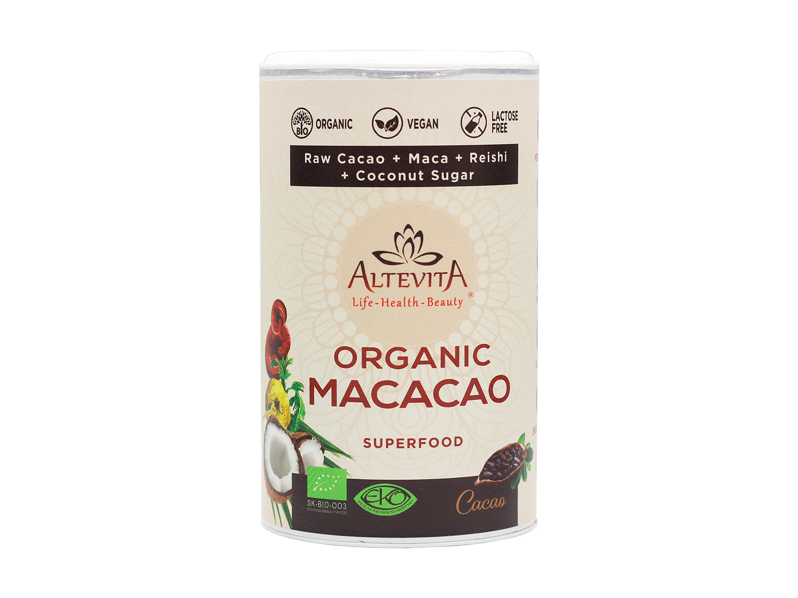 Altevita BIO Macacao, 210 g,