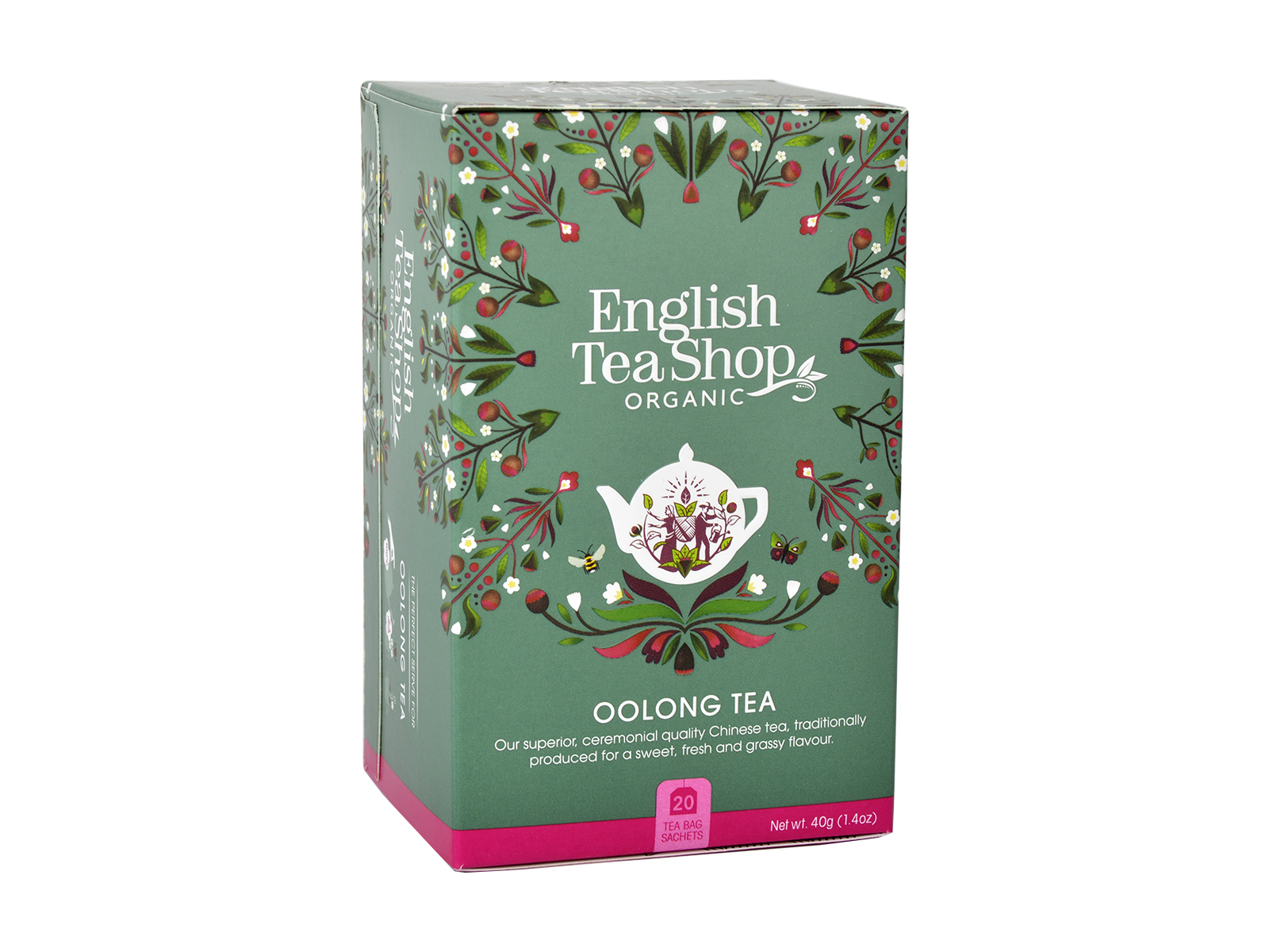 English Tea Shop BIO Oolong čaj, 20 sáčků, 