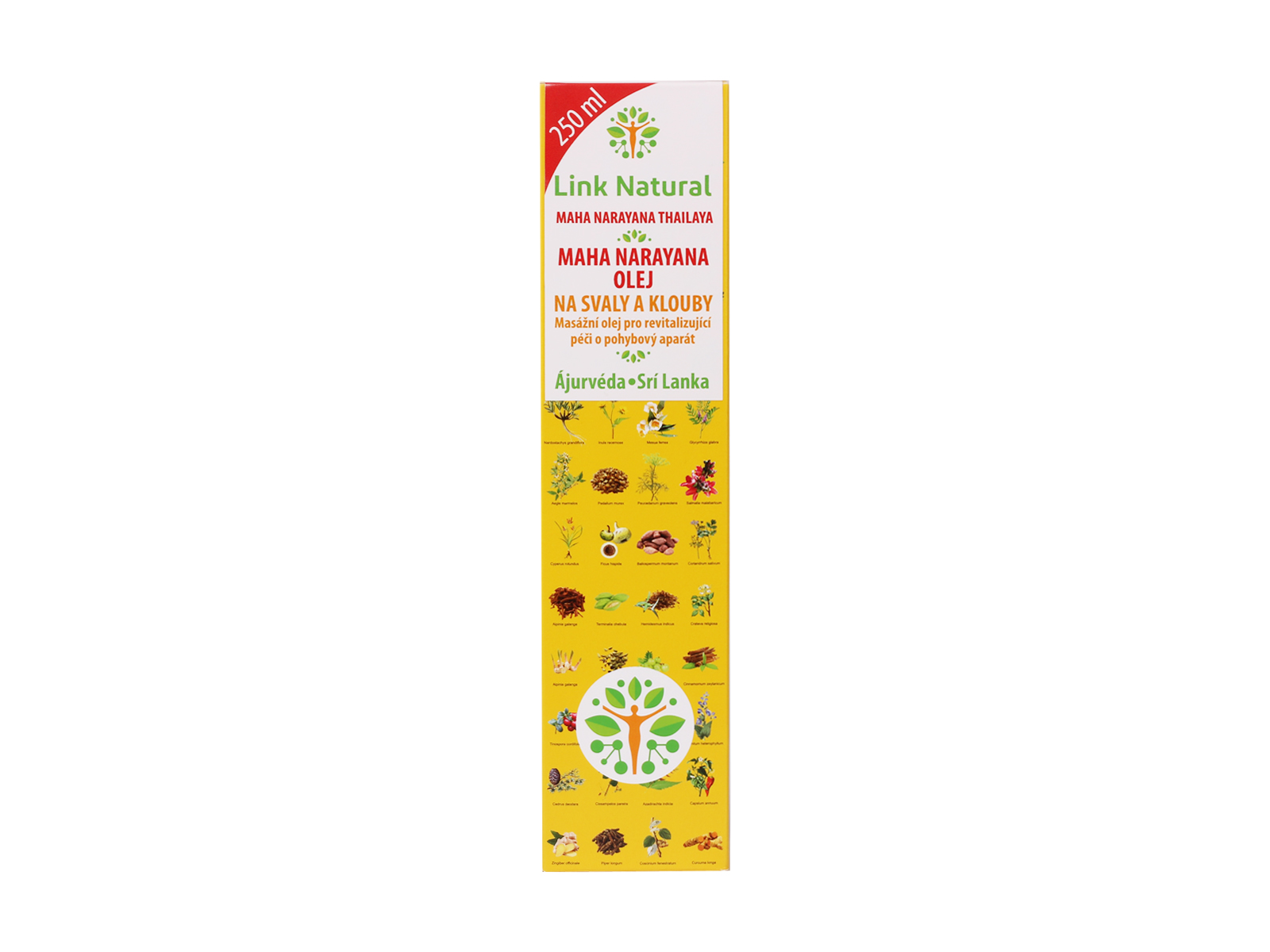 Link Maha narayana olej, 250 ml, Natural
