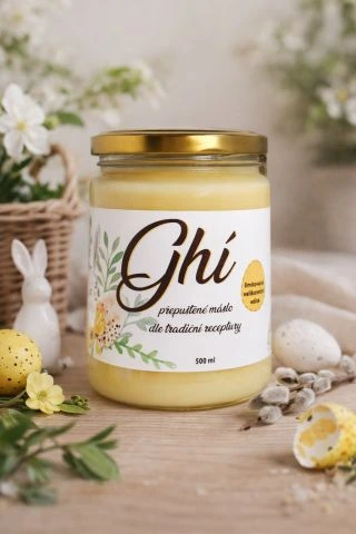 Objednejte si velikonoční ghí včas 🐥ať vám o svátcích nechybí.