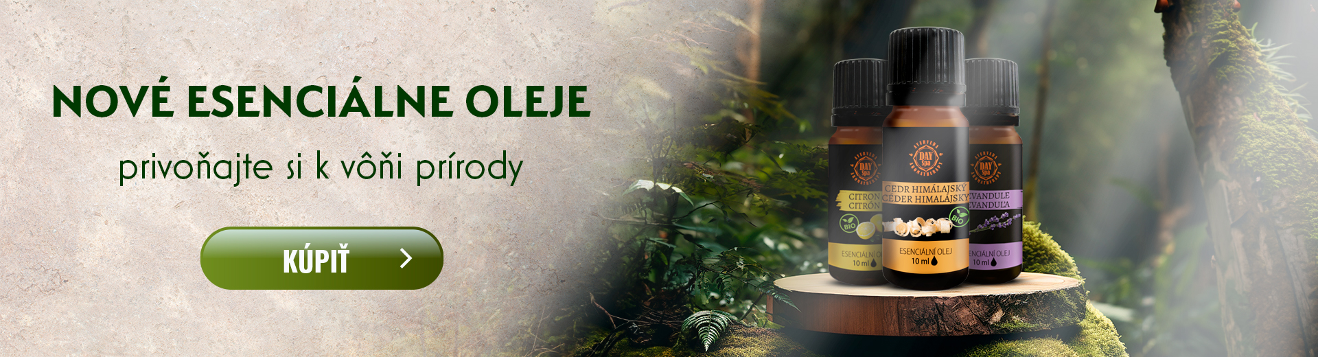 Esenciální oleje Day Spa