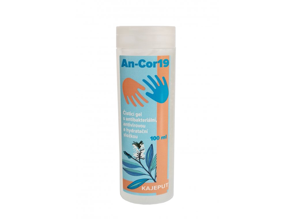 AN-COR19 - Hydratačný dezinfekčný gél na ruky s alkoholom, 100 ml, Day Spa