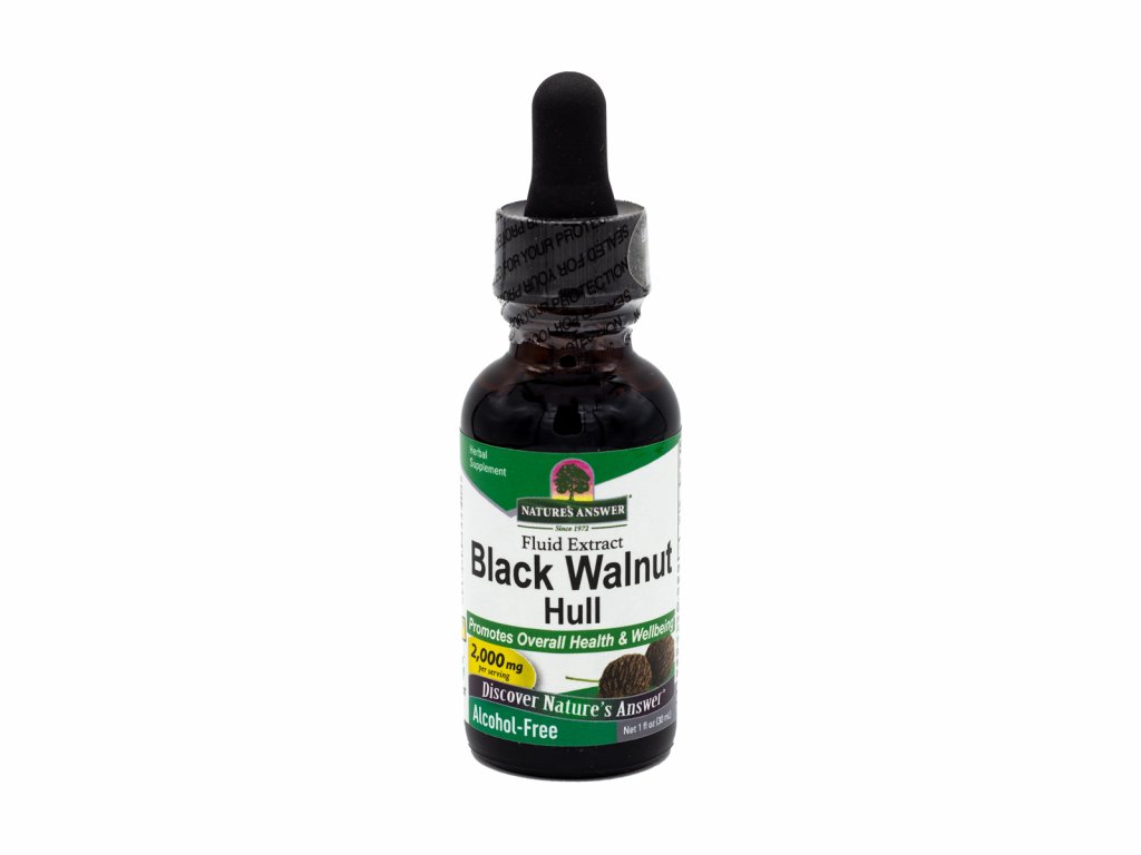 Orech čierny, bylinné kvapky, 30 ml, Nature's Answer