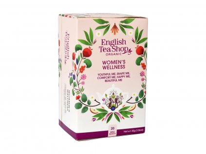 BIO Mix čajov Dámske wellness, 20 vrecúšok, English Tea Shop