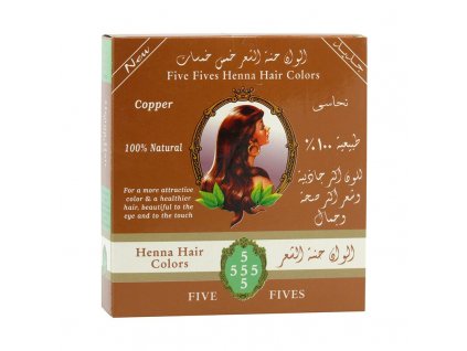 Henna medená, 100 g, Five Fives