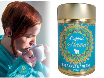 Henna na vlasy, 150 g, Healing Nature