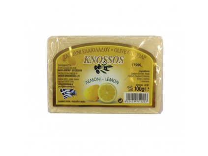 Citrónové mydlo, 100 g, Knossos