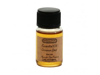 Ayur Esenciálny olej Cinnamon Leaf, 10 ml, Siddhalepa