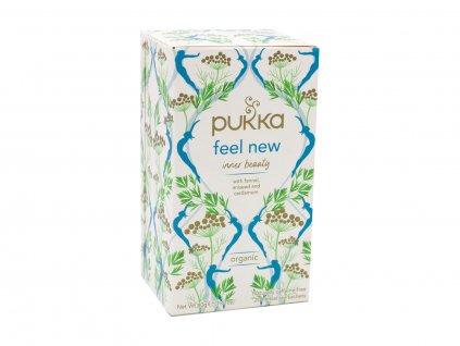 BIO Čaj Detoxikačný Feel New, 20 vrecúšok, Pukka Herbs