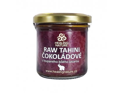 RAW Tahini čokoládové, 165 ml, Healing Nature