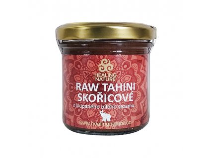 RAW Tahini škoricové, 165 ml, Healing Nature