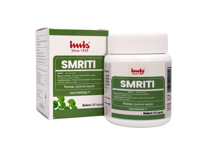 Smriti, 60 kapsúl, IMIS
