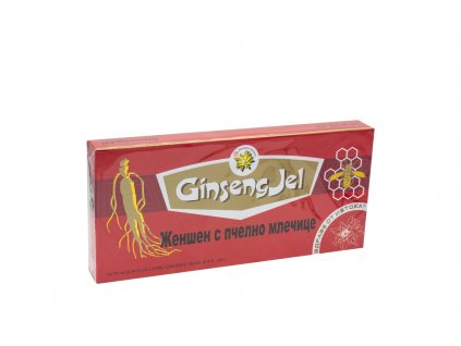 Ženšenový extrakt s materskou kašičkou, 10 ampulí, Harbin Yekong China