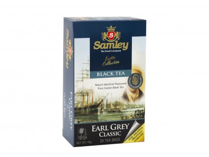 Earl Grey čaj s bergamotem, 20 sáčků, Samley Teas