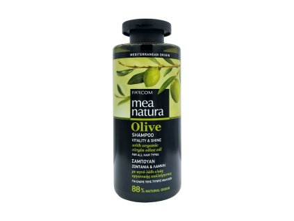 MEA NATURA Olivový šampón - Vitalita a lesk, 300 ml, Farcom