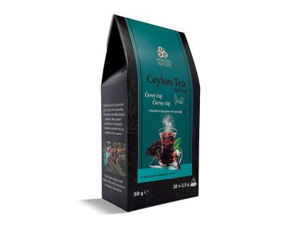 Čierny čaj Earl Grey, 20 pyramidiek, Healing Nature
