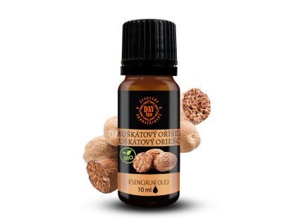 BIO 100% Esenciálny olej Muškátový oriešok, 10 ml, Day Spa