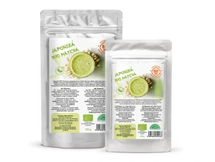 BIO Matcha čaj, 60 g + 100 g, DAY Spa