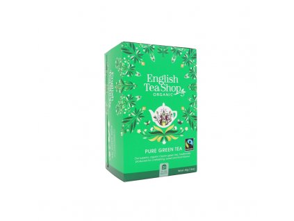 BIO Zelený čaj, 1 / 20 vrecúšok, English Tea Shop