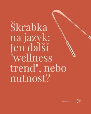 Čistý jazyk = lehčí tělo, jasnější začátek dne. 👅✨