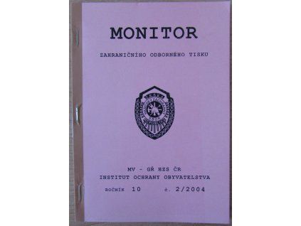 Monitor zahraničního odborného tisku 3/2004