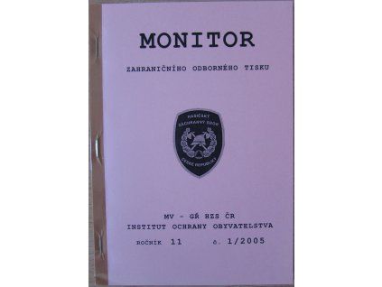 Monitor zahraničního odborného tisku 1/2005