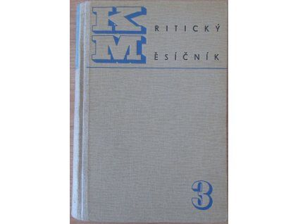 Kritický měsíčník (ročník III, 1940)