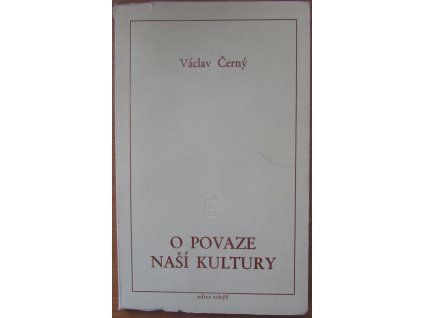 O povaze naší kultury