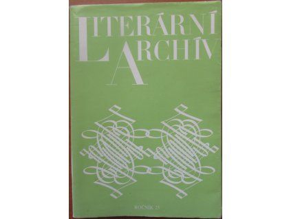 Literární archív č. 25, 1991