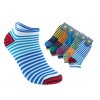 28859 panske farebne ponozky s pruzkami 5 parov