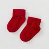 38663 detske ponozky so strapcami farba cervena velkost 0 3 mesiace