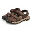 42218 panske moderne sandale farba tmavo hneda velkost 39