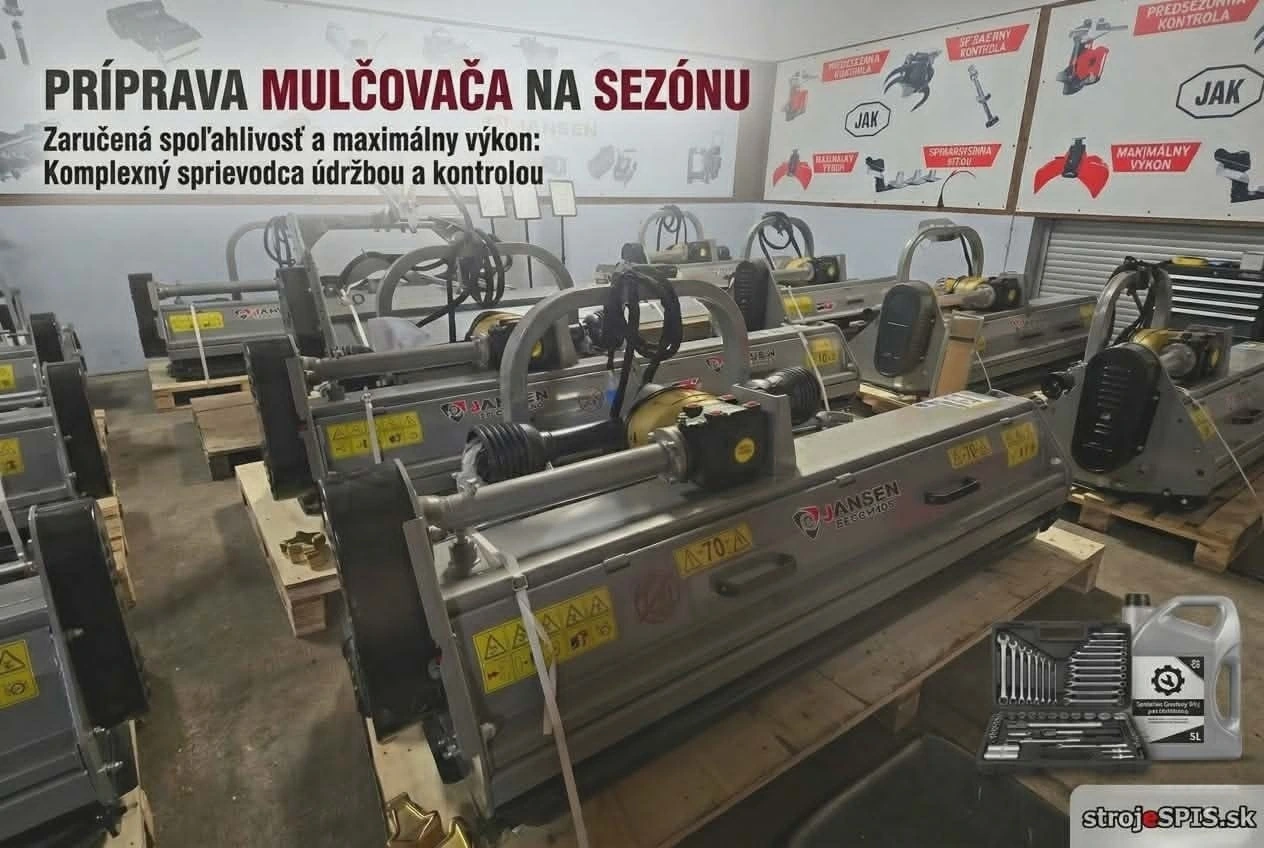 Ako pripraviť mulčovač na sezónu | Údržba mulčovača + tipy