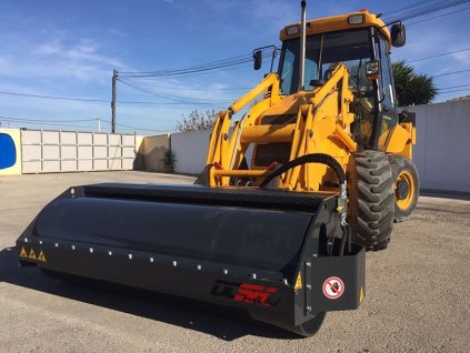 DCSK profi tech tömörítő vibrációs henger - sima RCVL 1250