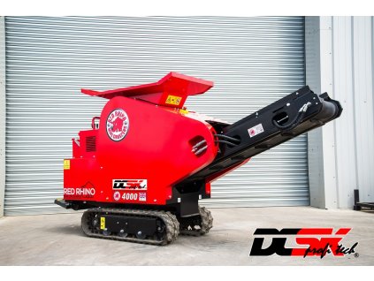 Építési hulladék zúzó RED RHINO 4000