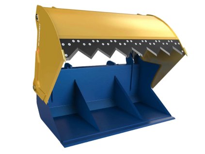 DCSK FKM Rezač siláže s lyžicou - skrutkované zuby