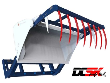 DCSK FKM Lyžica so zvýšeným výsypom a drapákom