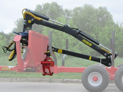K.T.S Hydraulická ruka za traktor 5,3 M bez oporných nôh