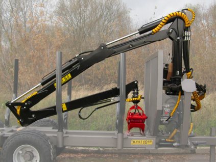 KTS Hidraulikus kar 6,4 M-es traktorhoz támasztólábak nélkül