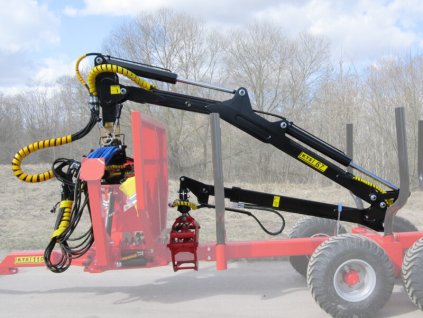 KTS Hidraulikus kar 6,7 M-es traktorhoz támasztólábak nélkül