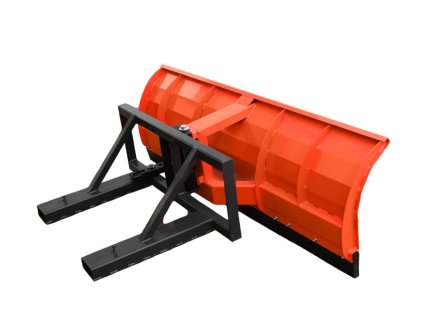 Priamy snežný pluh, 300 cm, pre vysokozdvižný vozík (9)