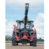K.T.S Hydraulická ruka za traktor 5,3 M s hydraulicky sklopnými  nohami