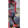 Traktor TYM T255 s čelným nakladačom a medzinápravovou kosou 150cm