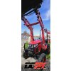 Traktor TYM T255 s čelným nakladačom a medzinápravovou kosou 150cm