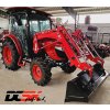 Traktor TYM 5025C s čelným nakladačom